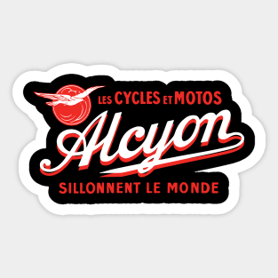 alcyon motorcycles Sticker